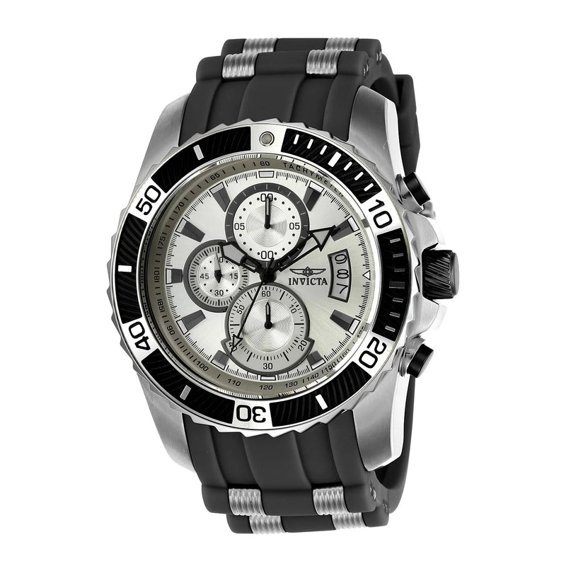 Invicta Pro Diver Men's Quartz 45mm Watch – Polyurethane/Stainless Steel