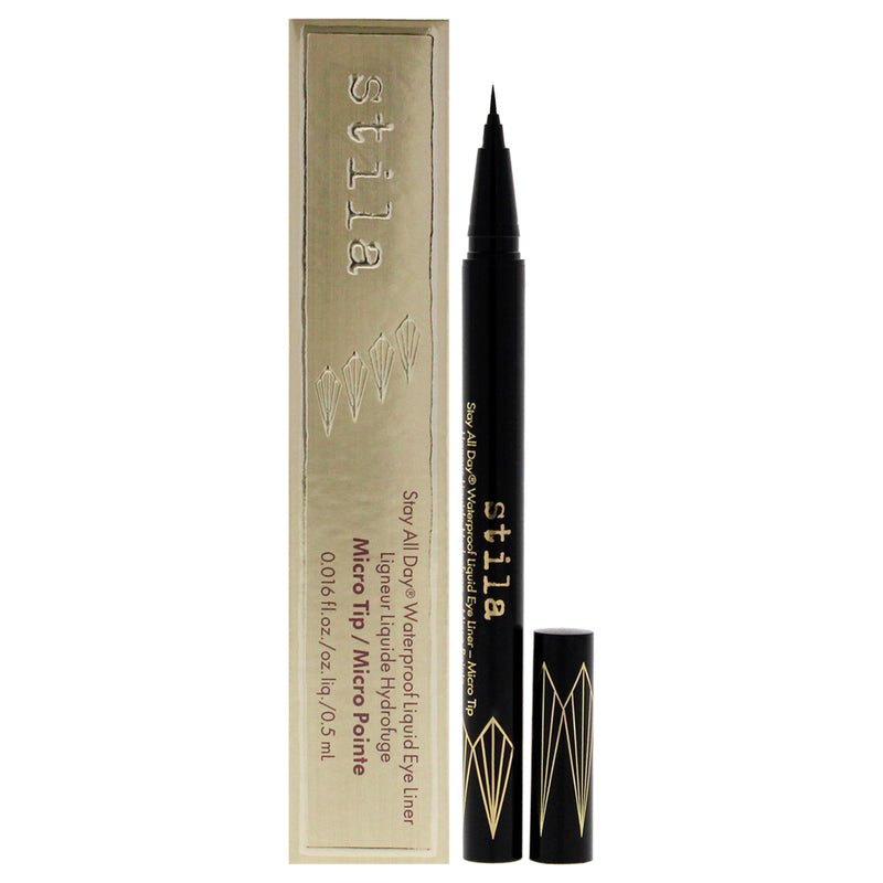 Stila Stay All Day Waterproof Liquid Eye Liner Micro Tip Intense