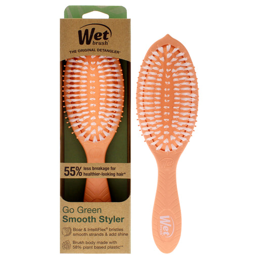 Wet Brush Go Green Oil Infused Shine Brush Coconut Oil Unisex Gift Set