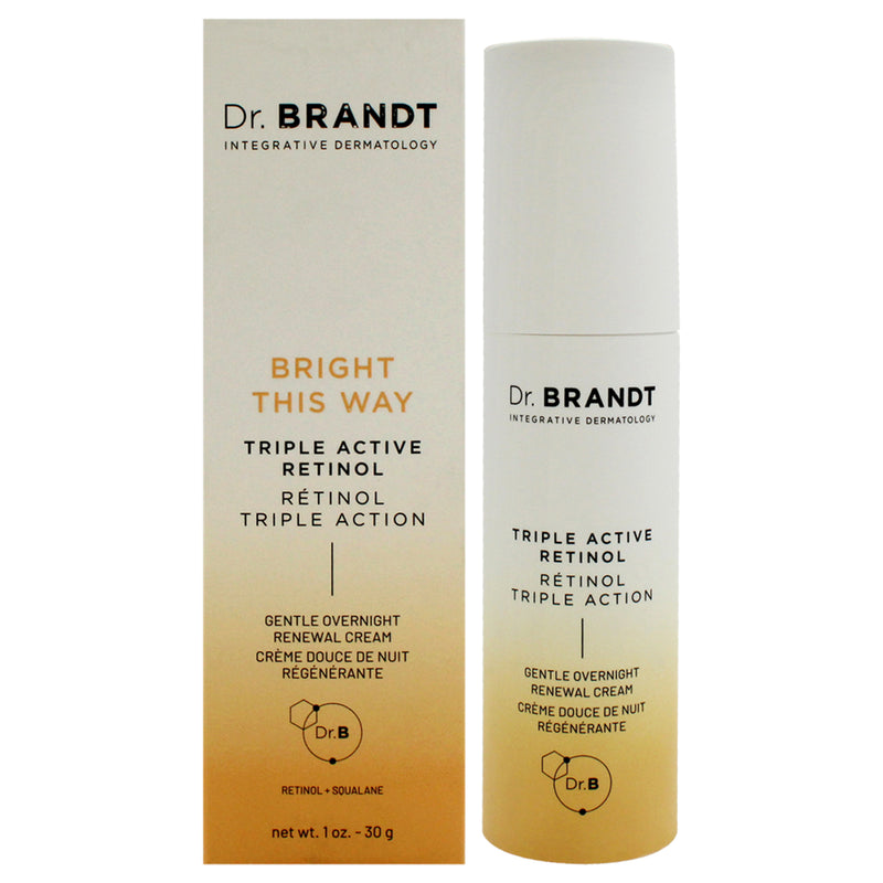 Dr. Brandt Triple Active Retinol Gentle Overnight Renewal Cream