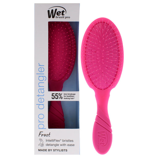Wet Brush Pro Detangler Brush Frost Pink Unisex Gift Set