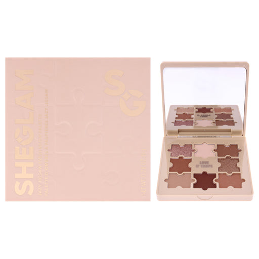 Sheglam Jazy Jigsaw Eyeshadow Palette Love N Taupe