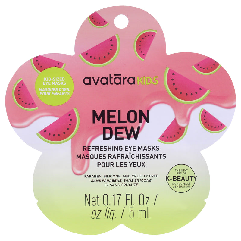 Avatara Melon Dew Refreshing Eye Masks