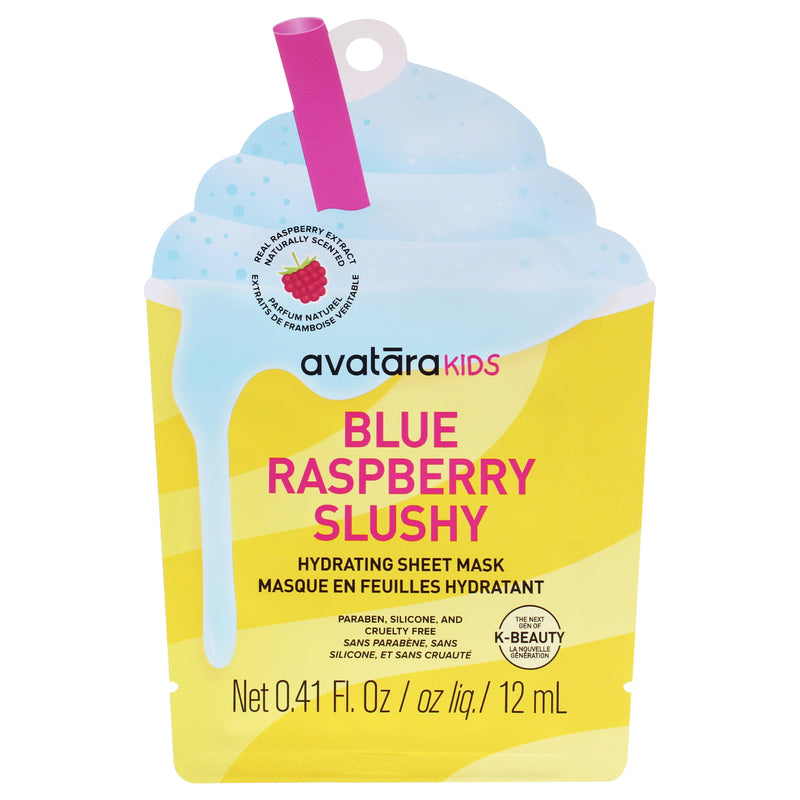 Avatara Blue Raspberry Slushy Hydrating Mask Gift Set