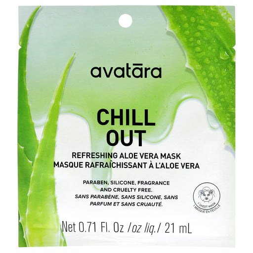 Avatara Chill Out Calming Aloe Vera Face Mask Women's Gift Set