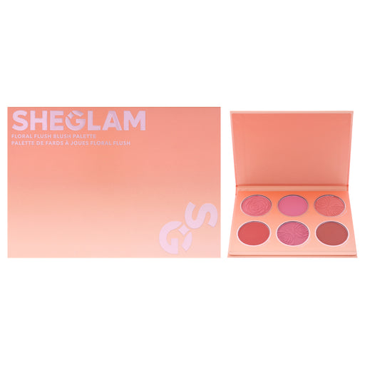 Sheglam Floral Flush Blush Palette Cottage Core Garden