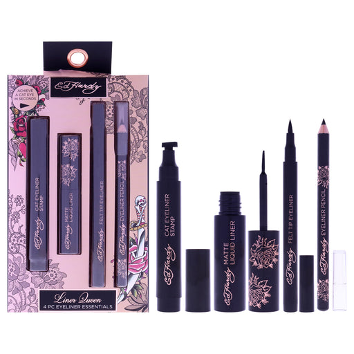 Christian Audigier Cosmetics Ed Hardy Liner Queen Eyeliner Essentials Women's Gift Set