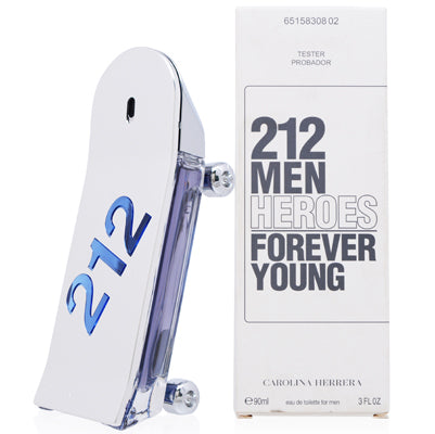Carolina Herrera 212 Heroes Forever Young Men's Eau De Toilette (Tester)