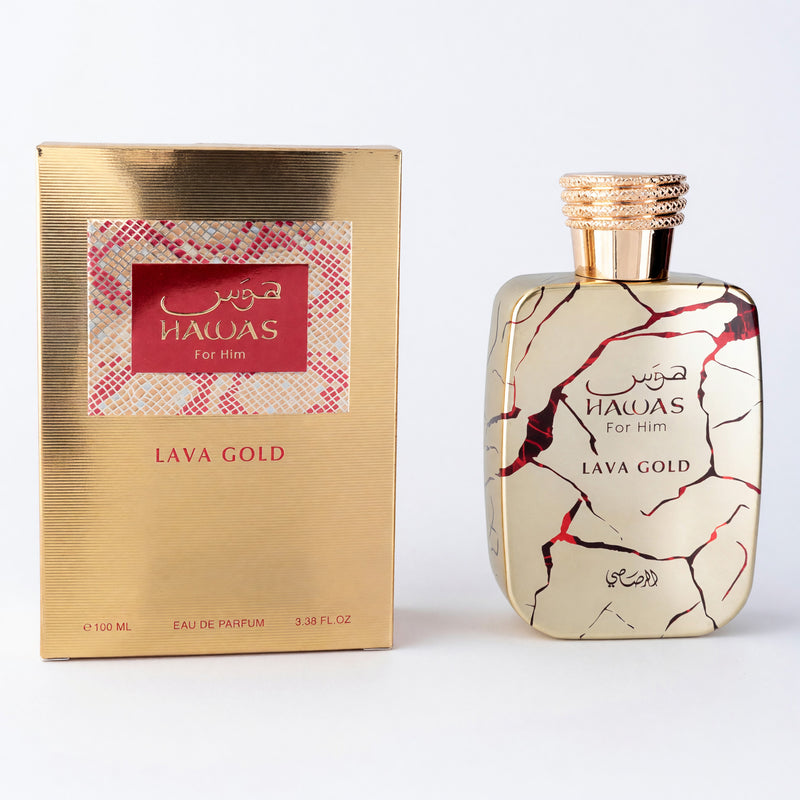 Rasasi Hawas Lava Gold Men's Eau De Parfum