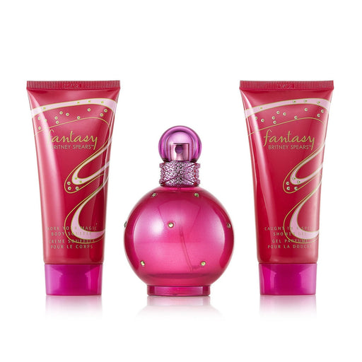 Britney Spears Fantasy + Body Souffle + Shower Gel Women's Eau De Parfum Gift Set
