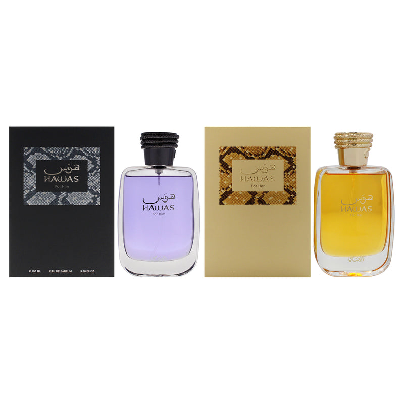 Rasasi Hawas Kit Unisex Eau De Parfum Gift Set