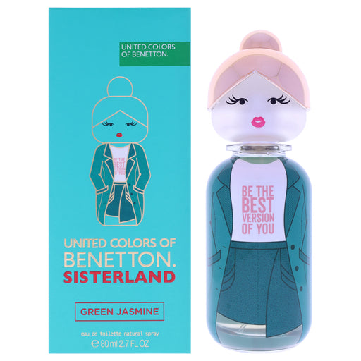 United Colors Of Benetton Sisterland Green Jasmine Women's Eau De Toilette