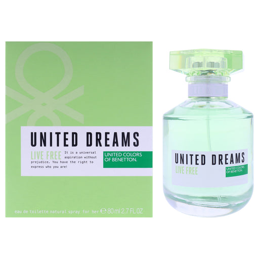 United Colors Of Benetton United Dreams Live Free Women's Eau De Toilette
