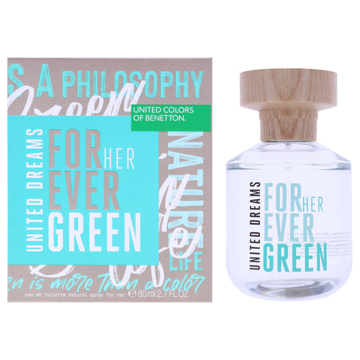 United Colors Of Benetton United Dreams Forever Green Women's Eau De Toilette