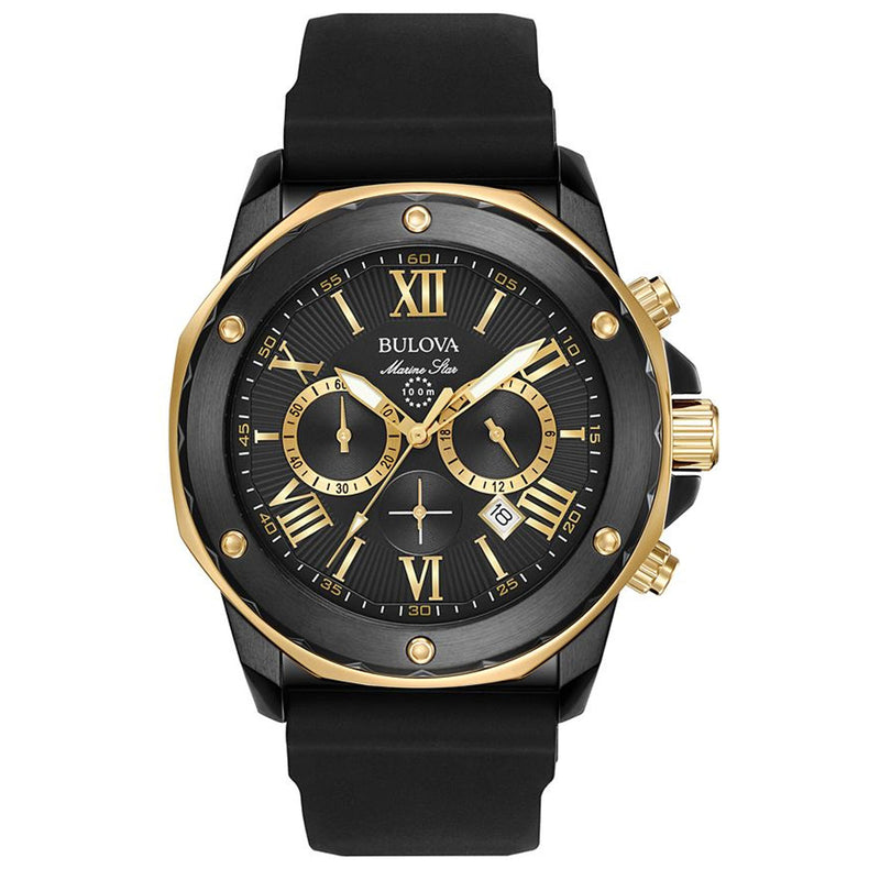 Bulova Marine Star Men's Quartz 44mm Watch