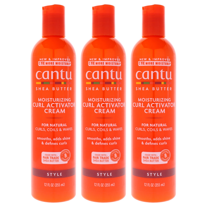 Cantu Shea Butter Moisturizing Curl Activator Cream Pack Of 3