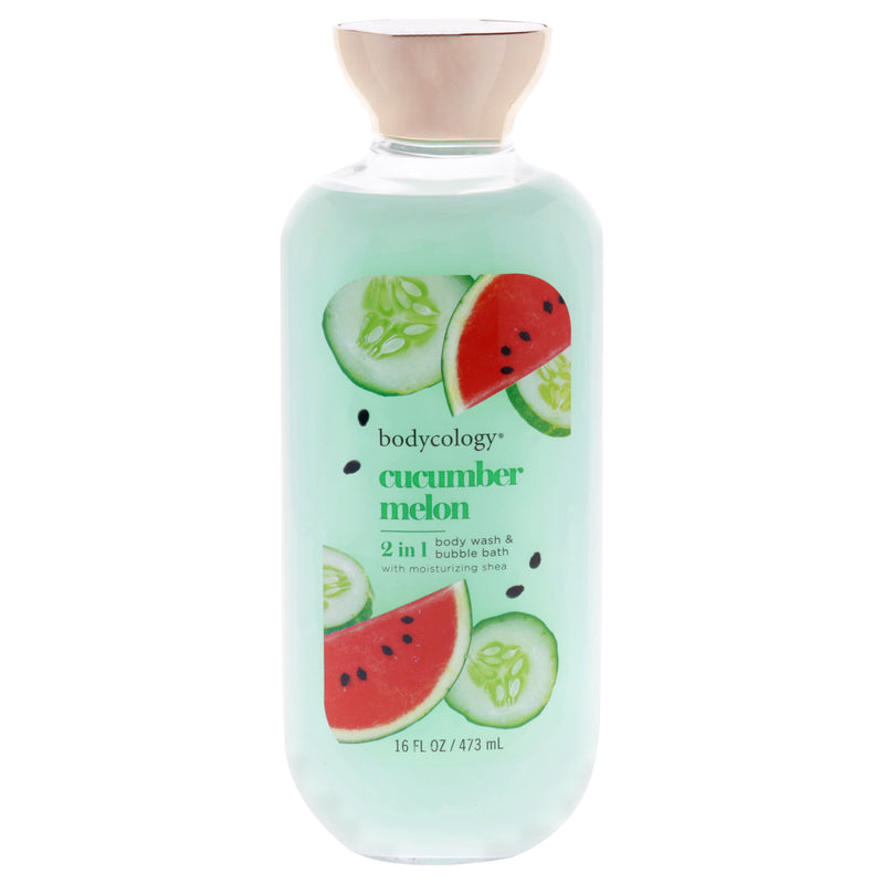 Bodycology 2 In 1 Body Wash And Bubble Bath Cucumber Melon for Women