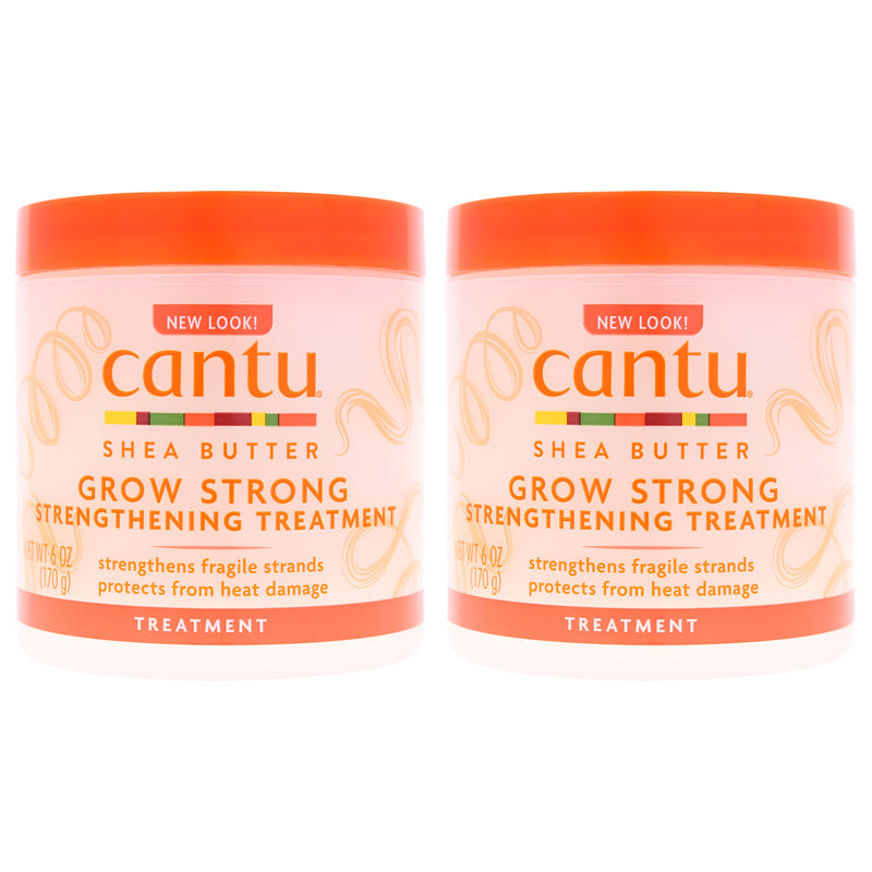 Cantu Shea Butter Grow Strong Strengthening Treatment Pack Of 2