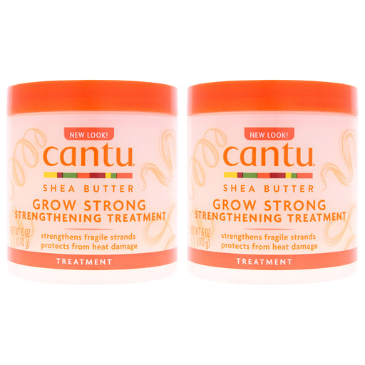 Cantu Shea Butter Grow Strong Strengthening Treatment Pack Of 2