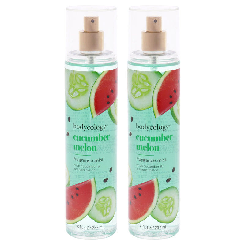 Bodycology Cucumber Melon Pack Of 2 Women's Fragrance Mist