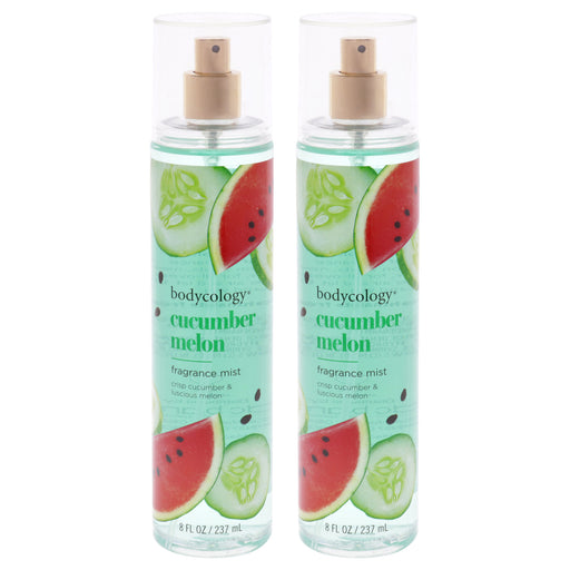 Bodycology Cucumber Melon Pack Of 2 Women's Fragrance Mist
