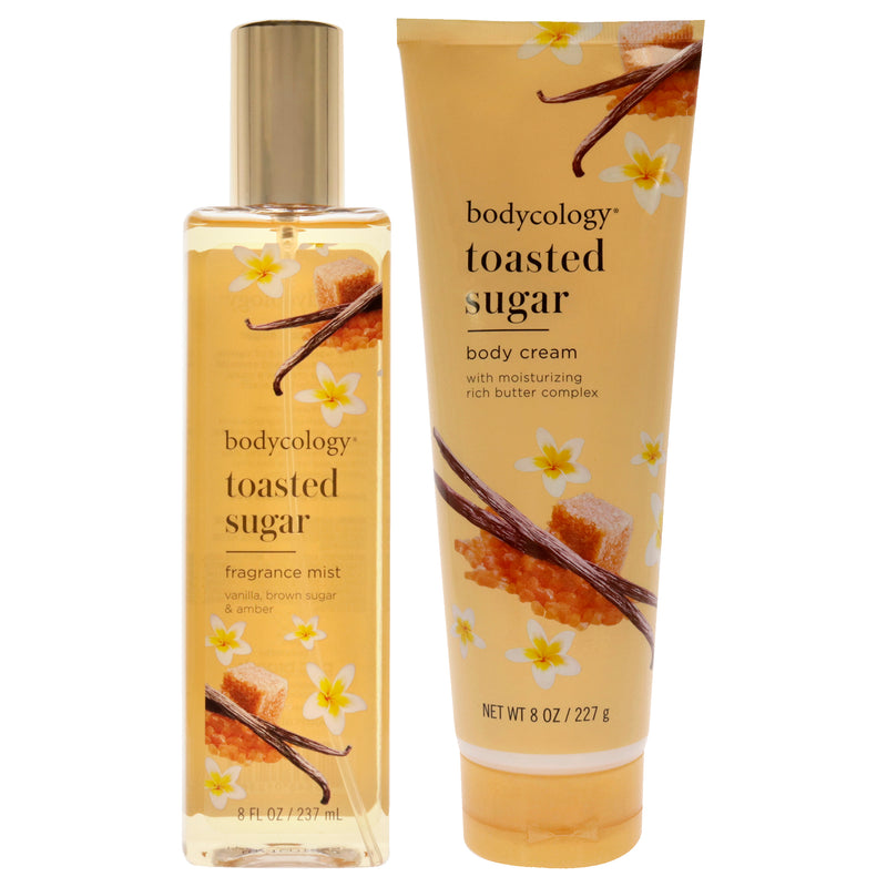 Bodycology Toasted Sugar Kit Women's Fragrance Mist Gift Set