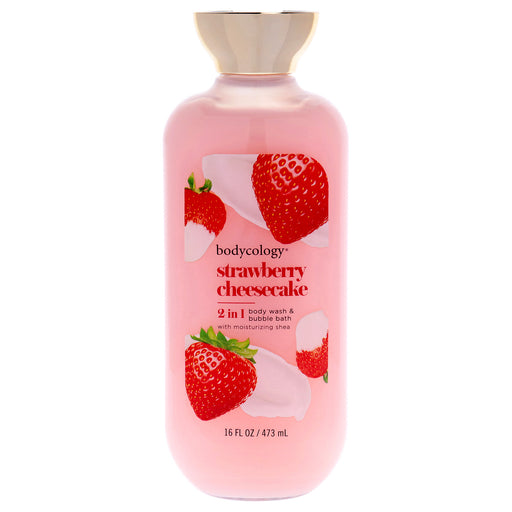 Bodycology 2 In 1 Body Wash And Bubble Bath Strawberry Cheesecake for Women
