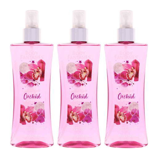 Body Fantasies Midnight Orchid Pack Of 3 Women's Body Spray