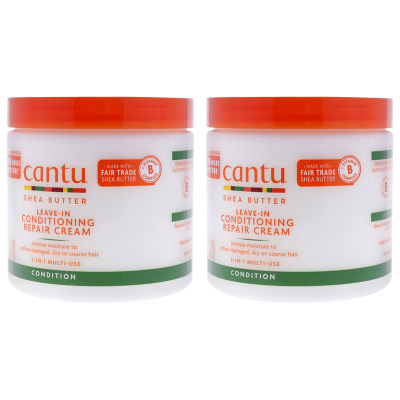 Cantu Shea Butter Leave In Conditioning Repair Cream Pack Of 2