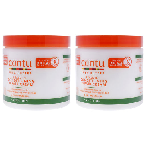 Cantu Shea Butter Leave In Conditioning Repair Cream Pack Of 2