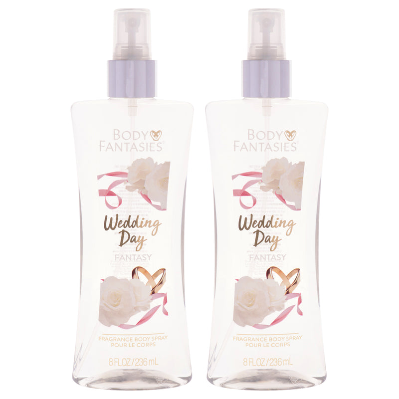 Body Fantasies Signature Wedding Day Fragrance Body Pack Of 2 Women's Body Spray