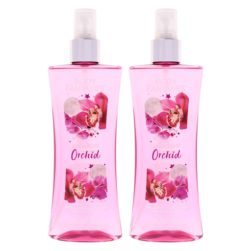 Body Fantasies Midnight Orchid Pack Of 2 Women's Body Spray