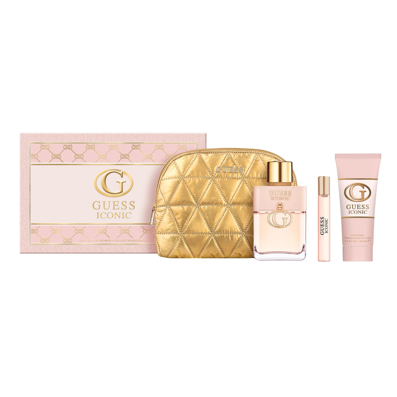 Guess Iconic 4pc Women's Eau De Parfum Gift Set