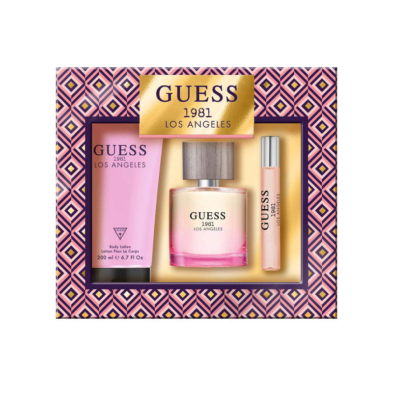 Guess 1981 Los Angeles3pc Women's Eau De Toilette Gift Set