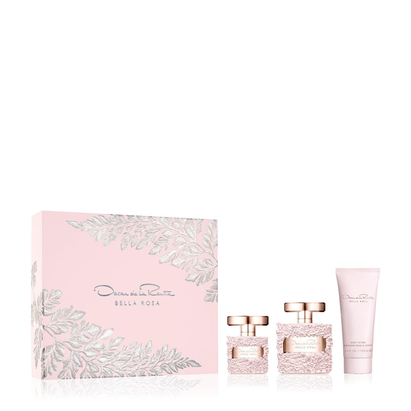 Oscar De La Renta Oscar Bella Rosa3pc Women's Eau De Parfum Gift Set