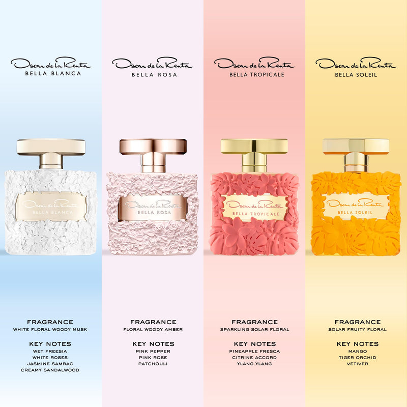 Oscar De La Renta Oscar Bella Rosa3pc Women's Eau De Parfum Gift Set