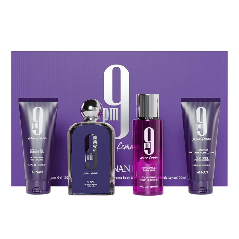 Afnan 9PM Femme Women's Eau De Parfum Gift Set