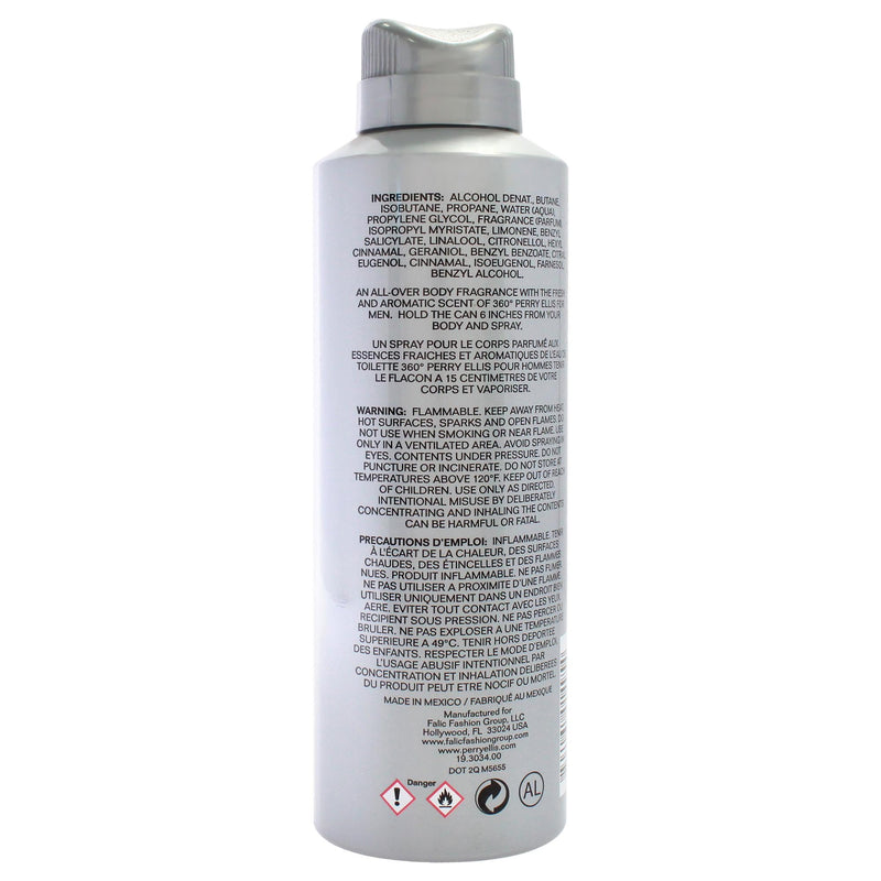 Perry Ellis 360 Body Deodorant for Men