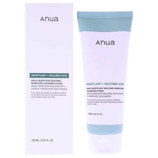 Anua Heartleaf Succinic Moisture Cleansing Foam