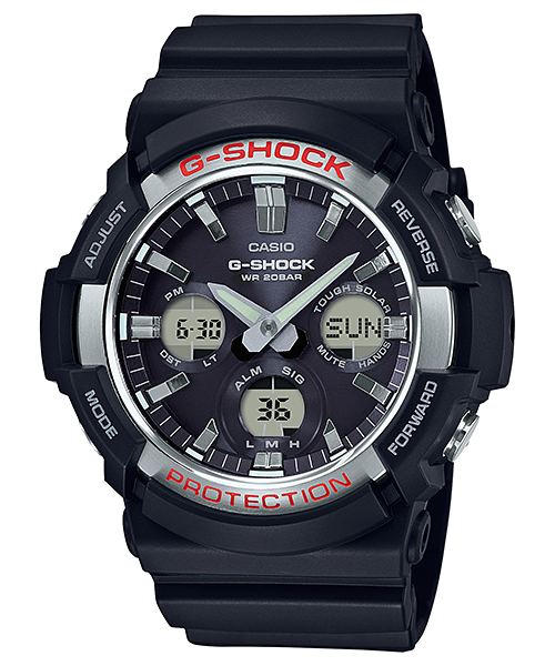 Casio G-Shock Solar Quartz (Analog-Digital) 52mm Watch – Resin