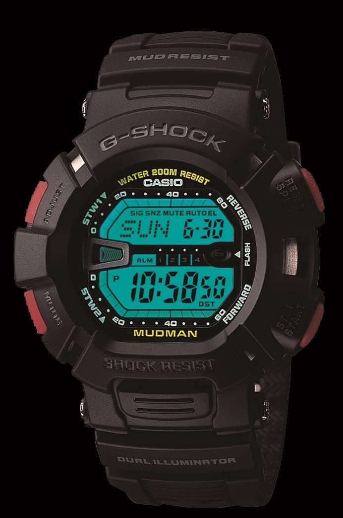 Casio G-Shock Mudman Quartz 46mm Watch – Resin