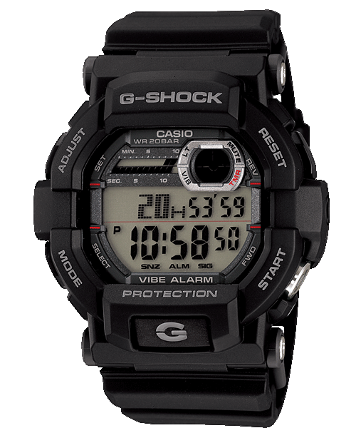 Casio G-Shock Vibration Alm Quartz (Digital) 51mm Watch – Resin