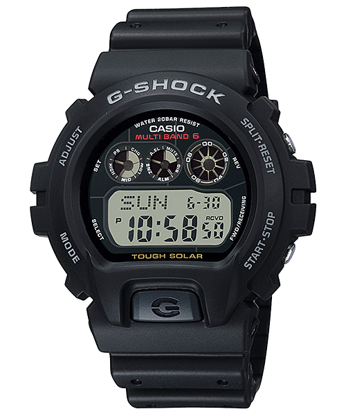 Casio G-Shock Solar Atomic Quartz 50mm Watch – Resin