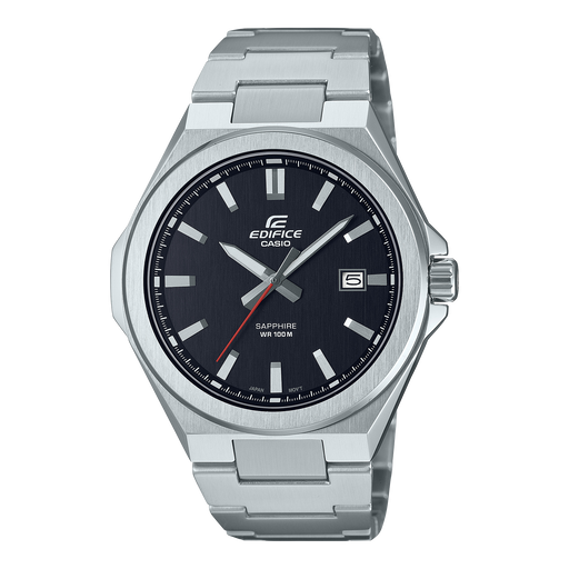 Casio Sapphire Edifice 100m Quartz 45mm Watch – Stainless Steel