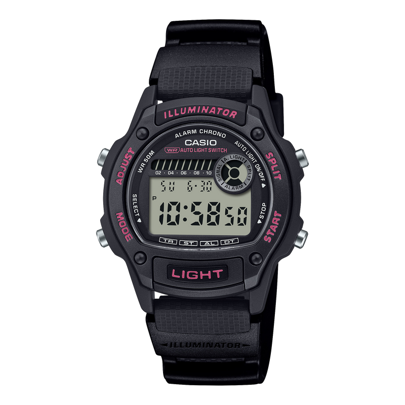 Casio Illuminator Quartz 37mm Watch