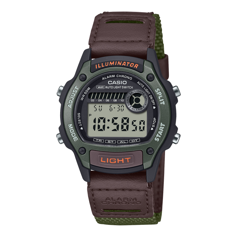Casio Illuminator Quartz 37mm Watch