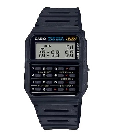 Casio Calculator Quartz 34mm Watch – Resin