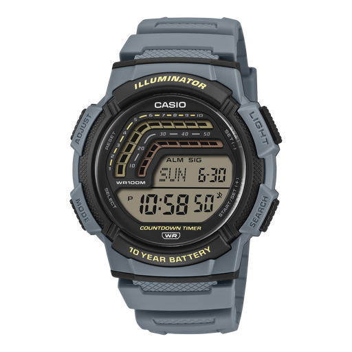 Casio 10 Year Battery Quartz 45mm Watch – Resin