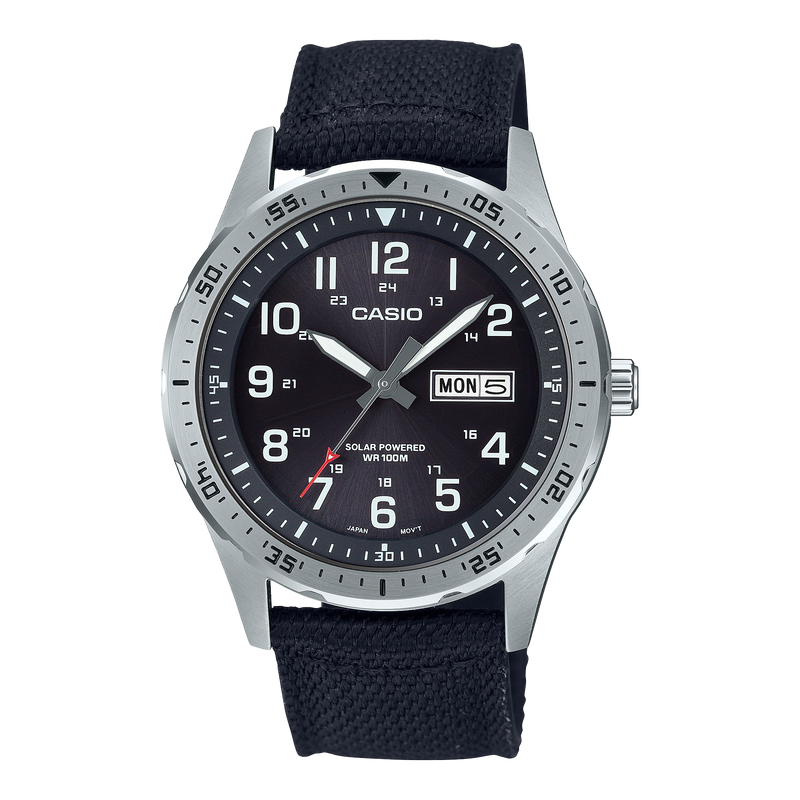 Casio Solar 100 M Quartz (Analog) 42mm Watch – Cloth