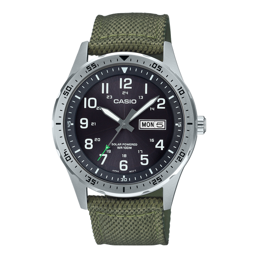 Casio Solar 100 M Quartz (Analog) 42mm Watch – Cloth